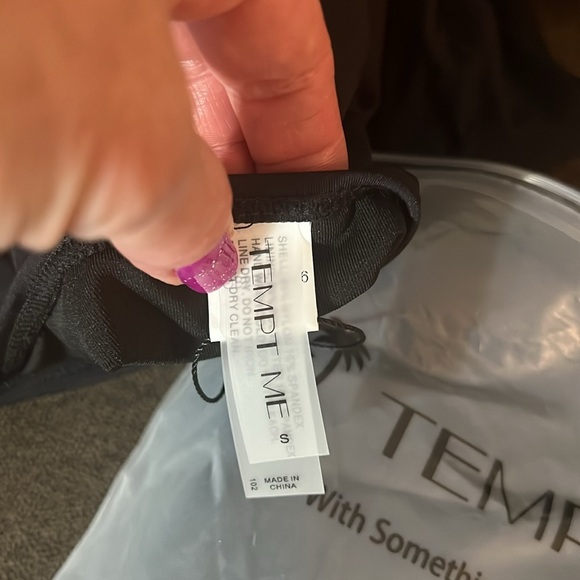 NEW Tempt Me Women Tummy Control One Piece Push Up Slimming Swimsuits Size Small - Picture 12 of 15